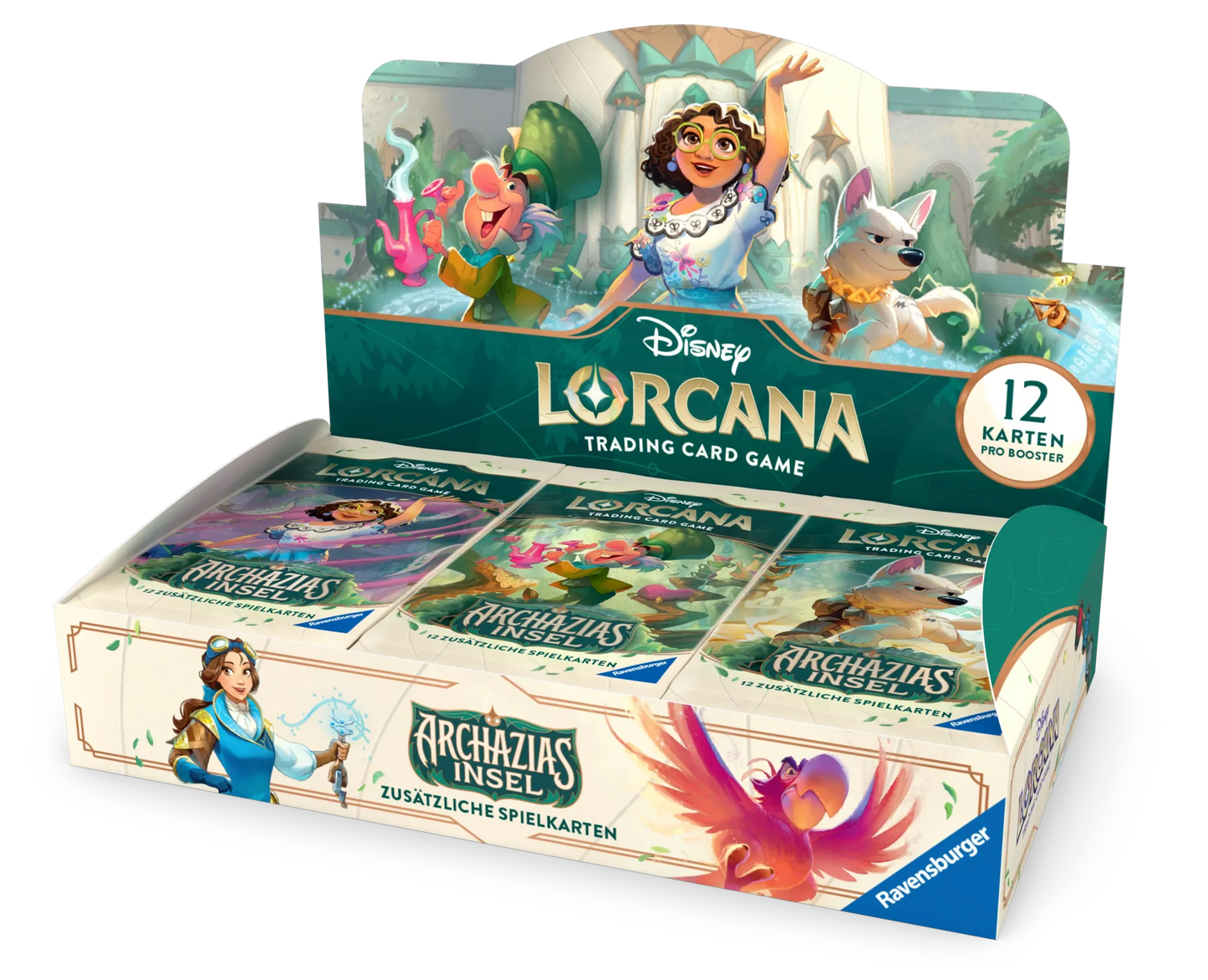 Disney Lorcana Archazias Insel Booster Display Deutsch