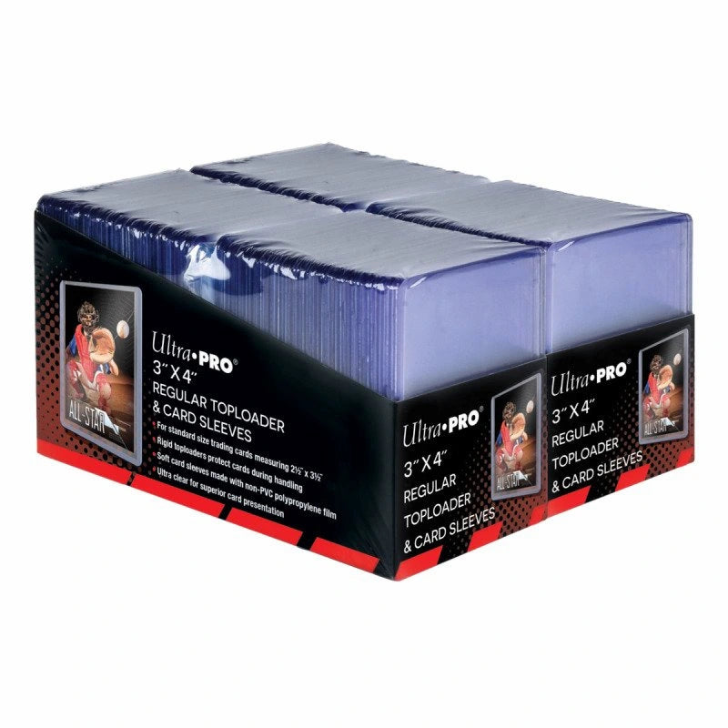 Ultra Pro - 3" X 4" 35pt Regular Toploaders & Penny Sleeves - 200 Toploader & Sleeves - Standardgröße