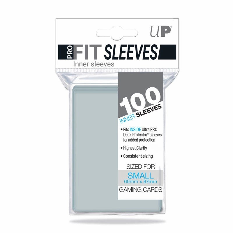 Ultra Pro - Pro-Fit Inner Sleeves - 100 Hüllen - Durchsichtig - Japanese Size 60 x 87 mm
