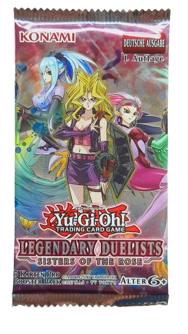 Yu-Gi-Oh! - Legendary Duelists: Sisters of the Rose - 1.Auflage - 1 Booster - Deutsch