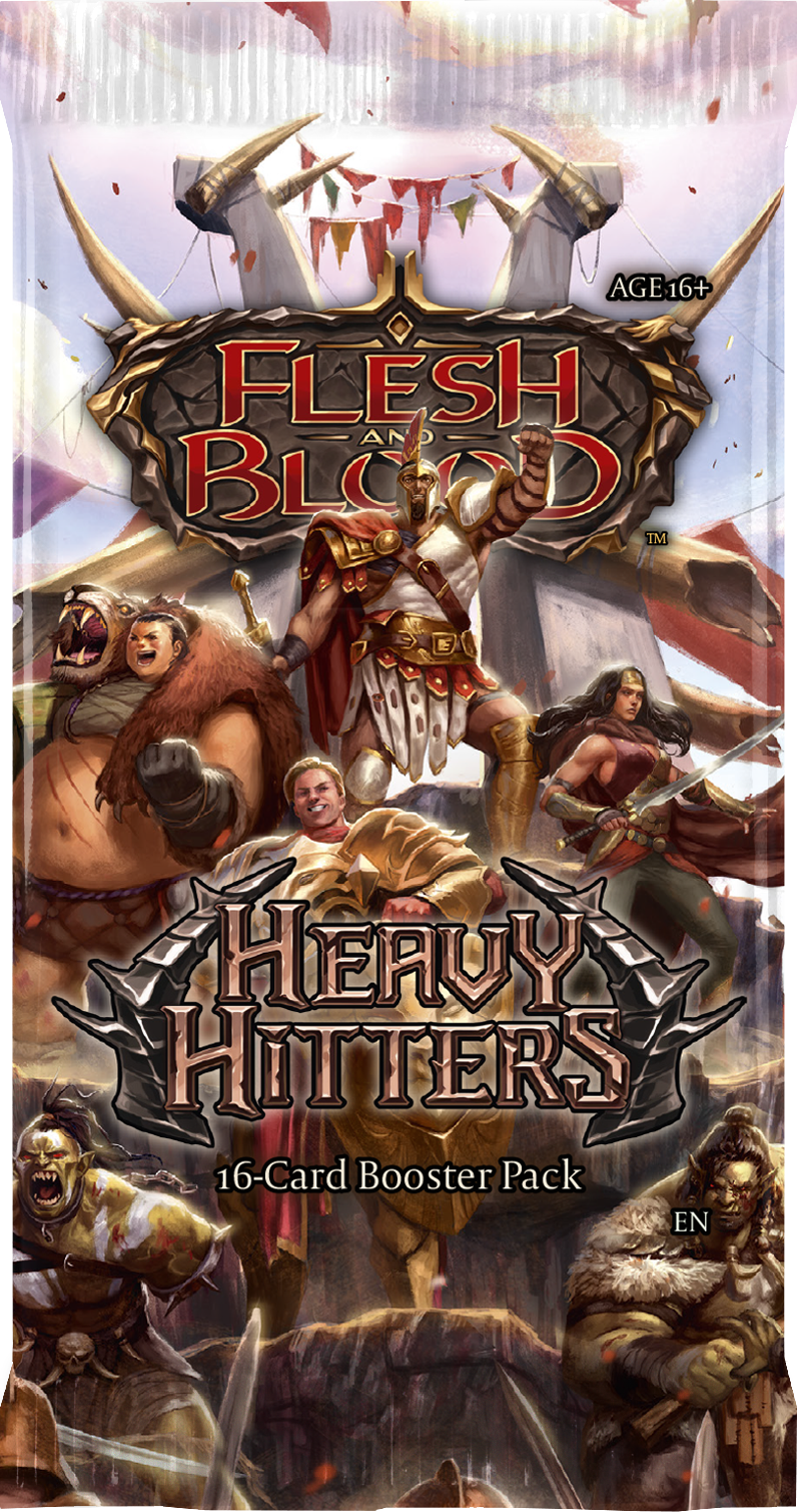 Flesh and Blood TCG - Heavy Hitters Booster Display - 24 Booster - Englisch