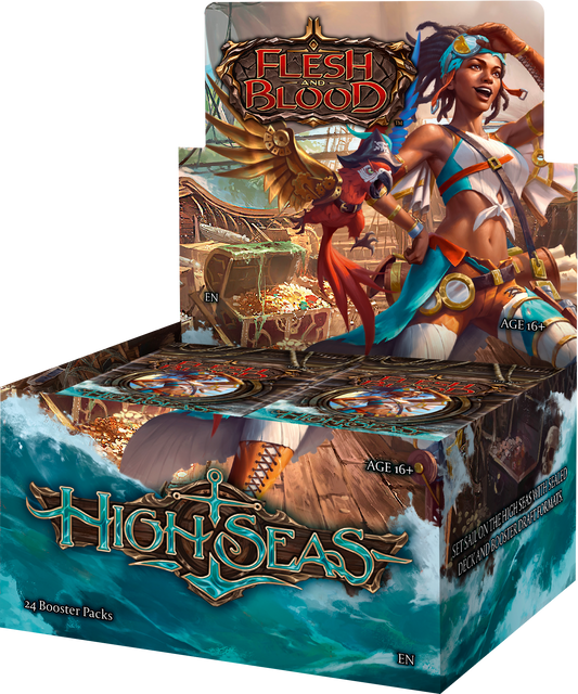 Flesh and Blood TCG - High Seas Booster Display - 24 Booster - Englisch