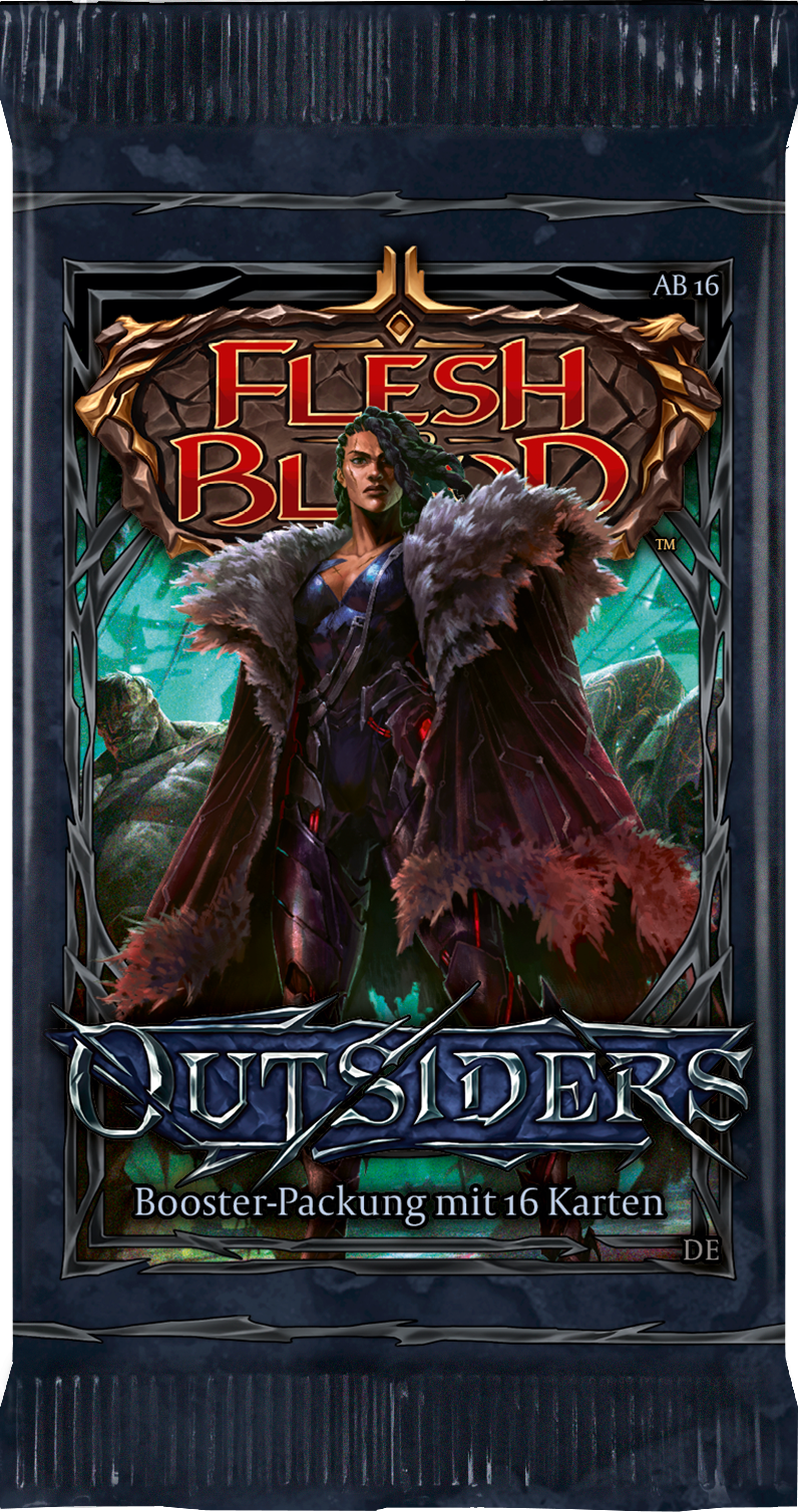 Flesh and Blood TCG - Outsiders Booster Display - 24 Booster - Deutsch