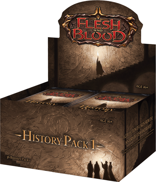 Flesh and Blood TCG - History Pack 1 Booster Display - 36 Booster - Englisch