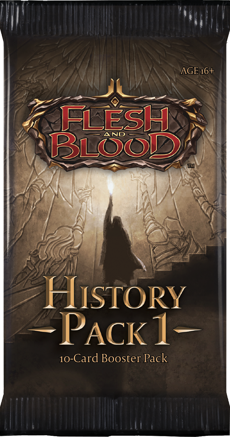Flesh and Blood TCG - History Pack 1 Booster Display - 36 Booster - Englisch
