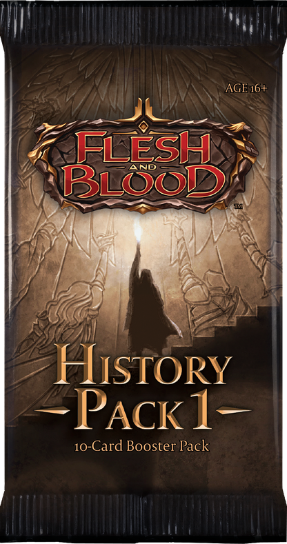 Flesh and Blood TCG - History Pack 1 Booster Display - 36 Booster - Englisch