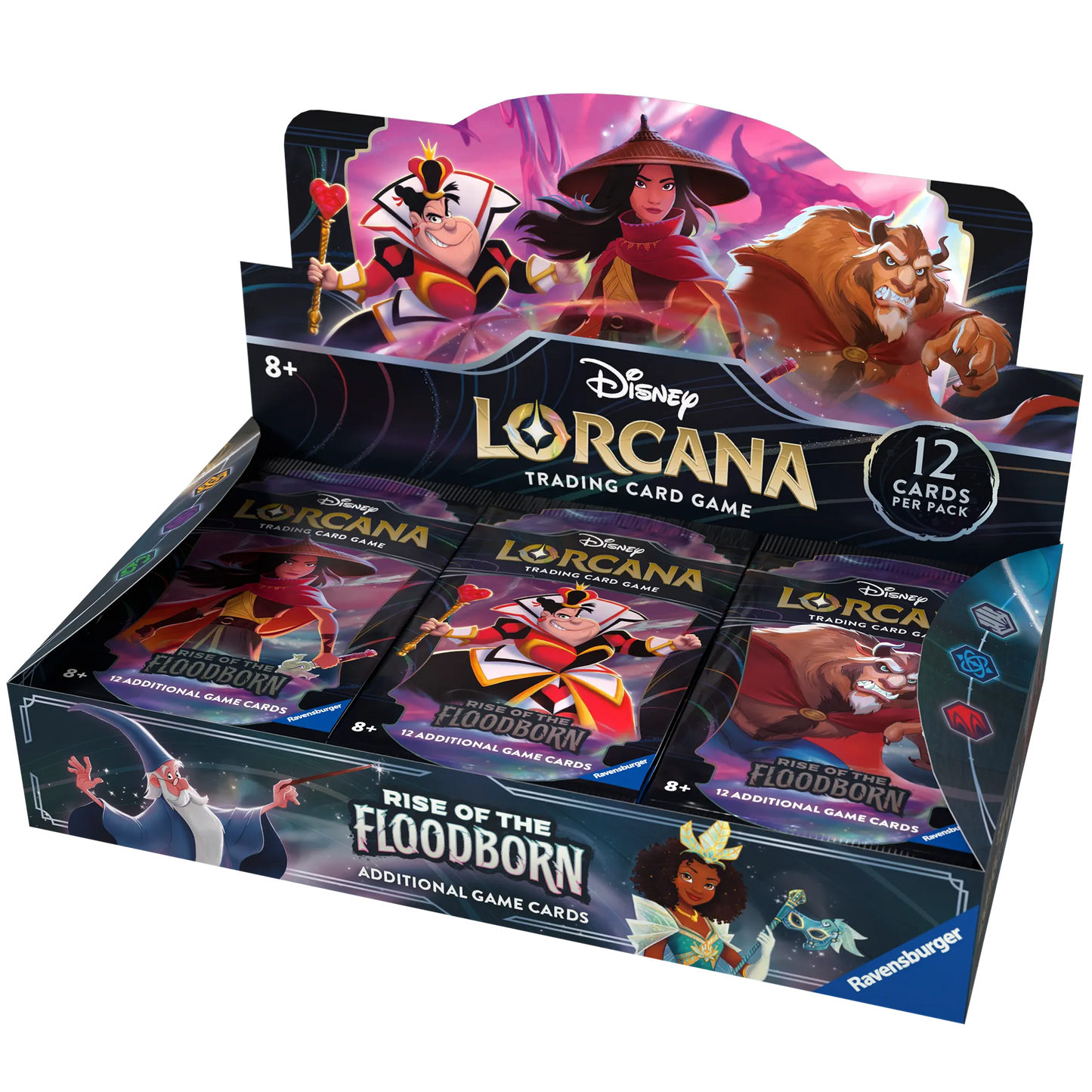Disney Lorcana - Rise of the Floodborn Booster Display - 24 Booster - Englisch