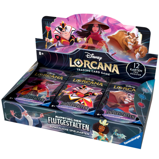 Disney Lorcana - Aufstieg der Flutgestalten Booster Display - 24 Booster - Deutsch