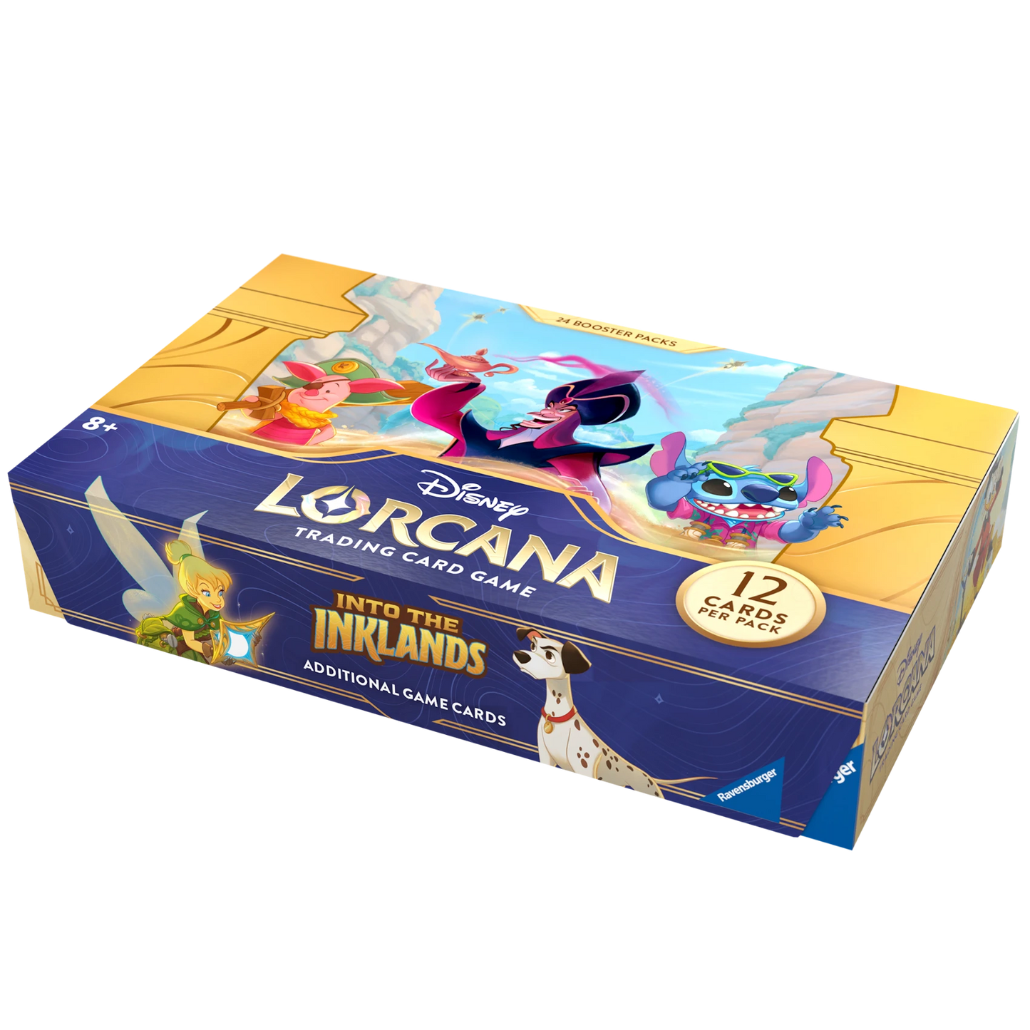 Disney Lorcana Into the Inklands Booster Display Englisch Piglet Stitch Jafar