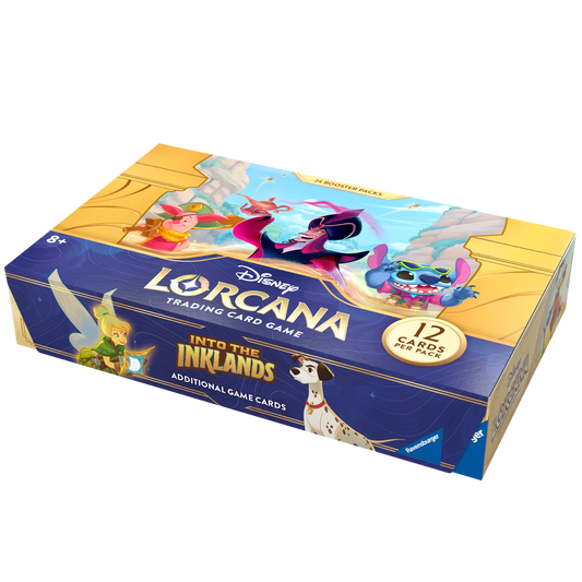 Disney Lorcana Into the Inklands Booster Display Englisch Piglet Stitch Jafar