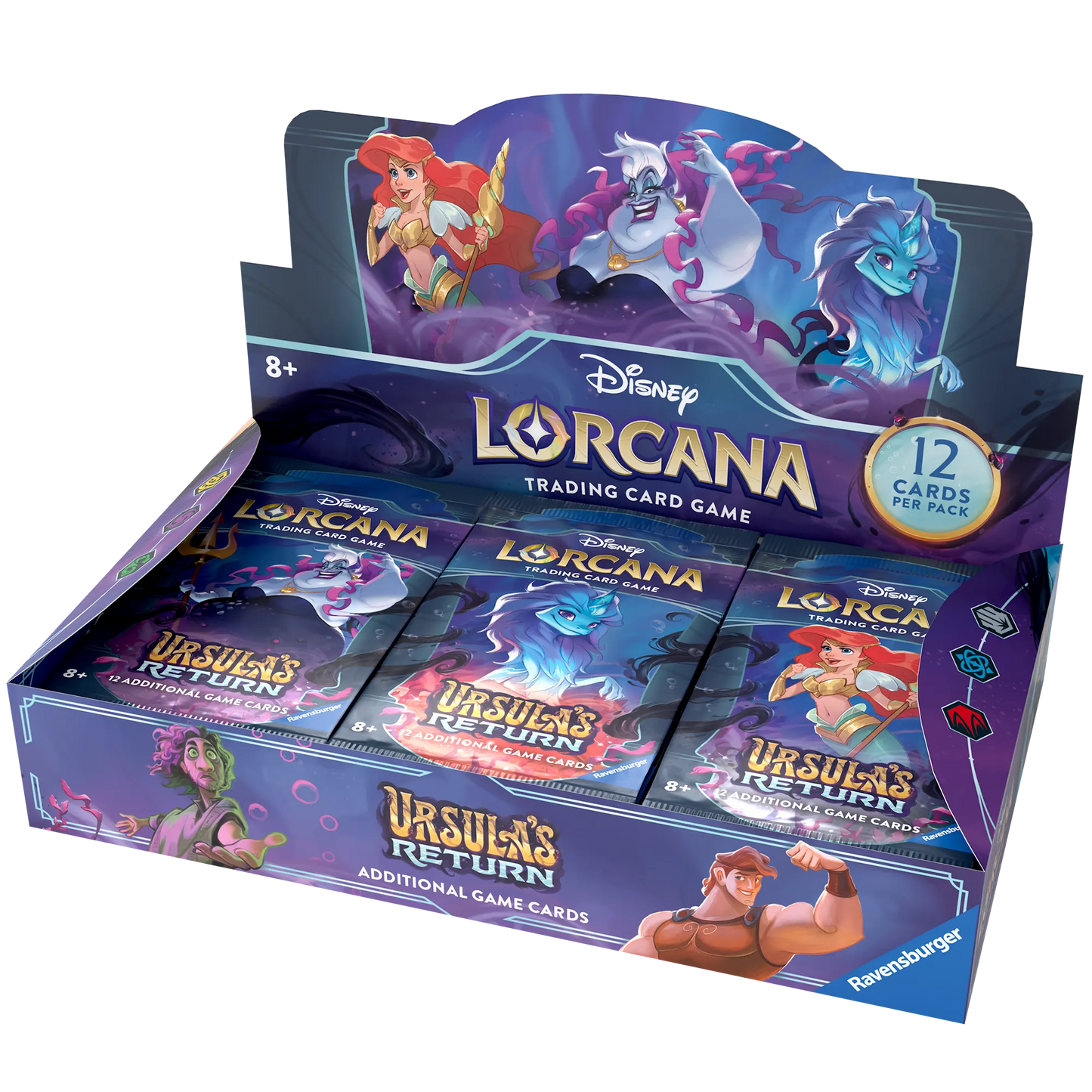 Disney Lorcana - Ursulas Return Booster Display - 24 Booster - Englisch