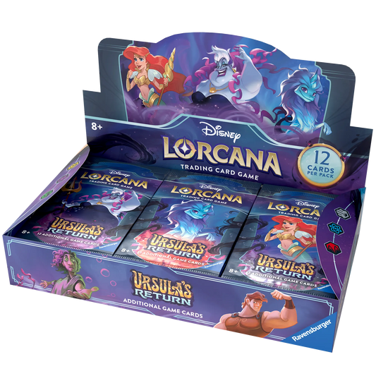 Disney Lorcana - Ursulas Return Booster Display - 24 Booster - Englisch