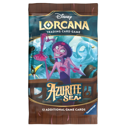 Disney Lorcana - Azurite Sea - 1 Booster - Englisch