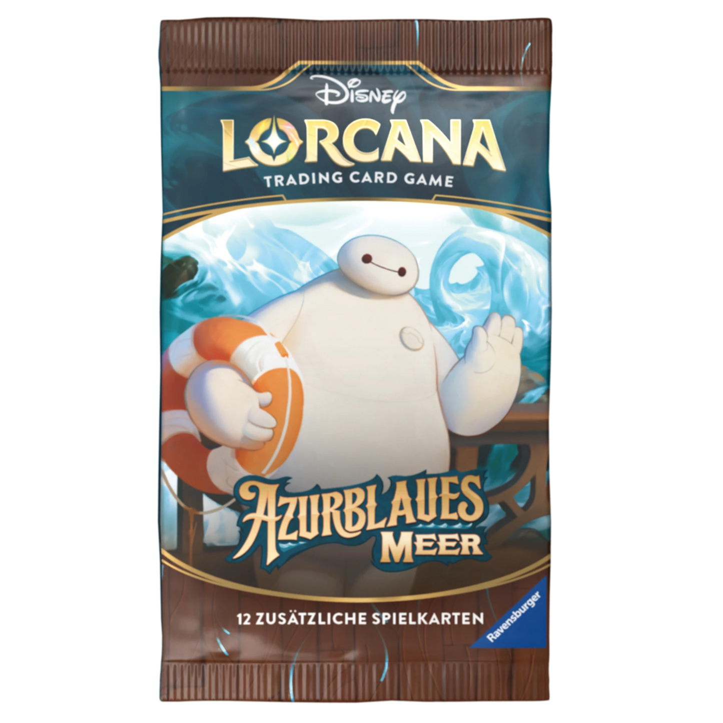 Disney Lorcana - Azurblaues Meer - 1 Booster - Deutsch