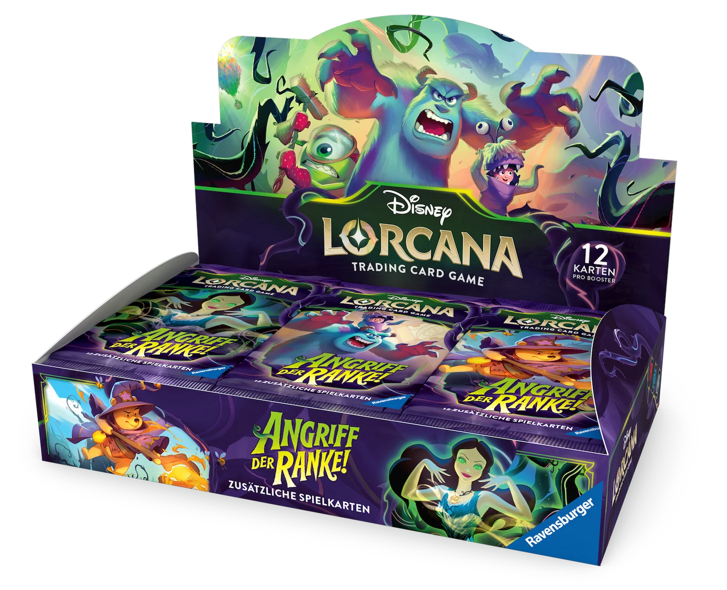 Disney Lorcana - Angriff der Ranke! Booster Display - 24 Booster - Deutsch