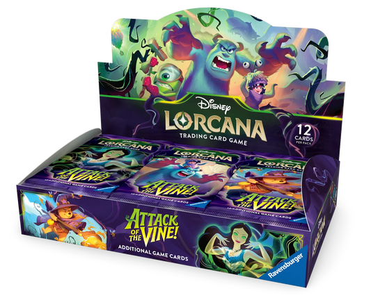 Disney Lorcana - Attack of the Vine! Booster Display - 24 Booster - Englisch