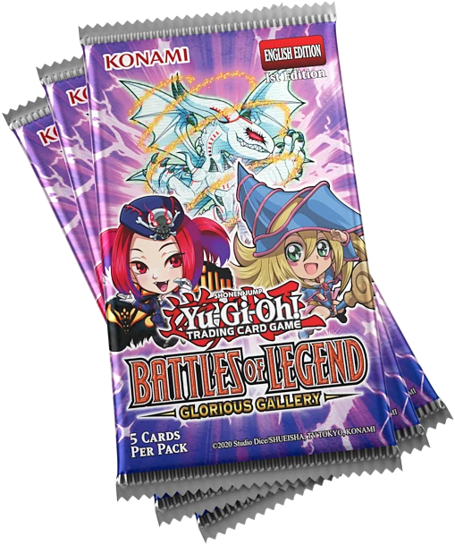 Yu-Gi-Oh! - Battles of Legend Glorious Gallery Booster Display - 1.Auflage - 24 Booster - Englisch