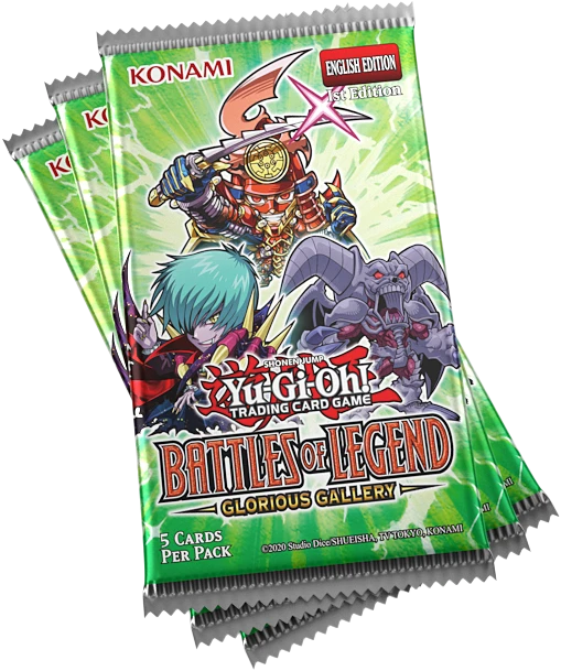 Yu-Gi-Oh! - Battles of Legend Glorious Gallery Booster Display - 1.Auflage - 24 Booster - Englisch