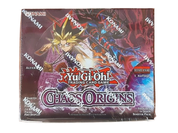 Yu-Gi-Oh! - Chaos Origins Booster Display - 1.Auflage - 24 Booster - Deutsch