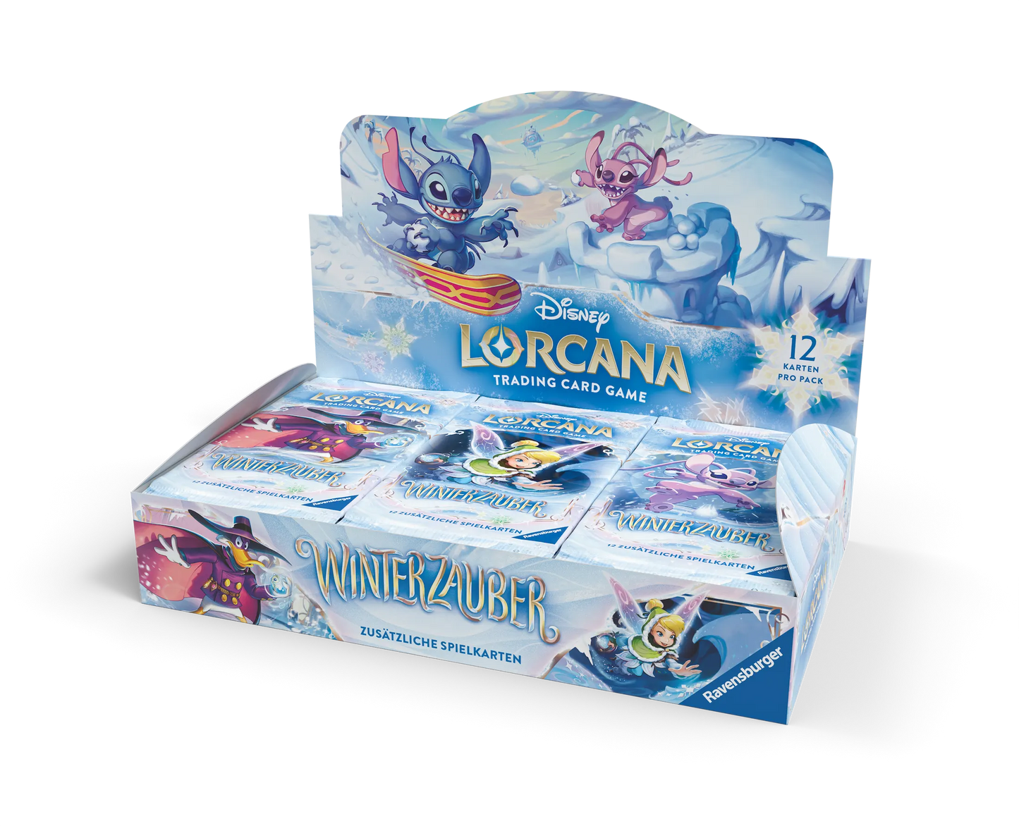 Disney Lorcana - Winterzauber Booster Display - 24 Booster - Deutsch