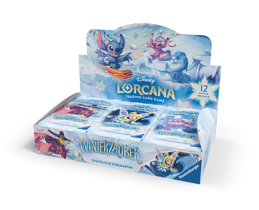 Disney Lorcana - Winterzauber Booster Display - 24 Booster - Deutsch