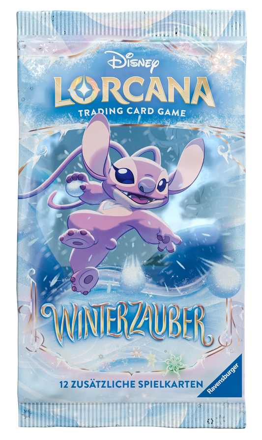 Disney Lorcana - Winterzauber - 1 Booster - Deutsch