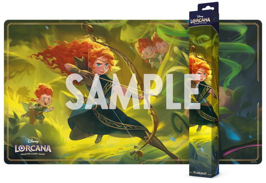 Disney Lorcana - Offizielle Spielmatte: Merida - Begabte Bogenschützin - 61 x 34,3 cm