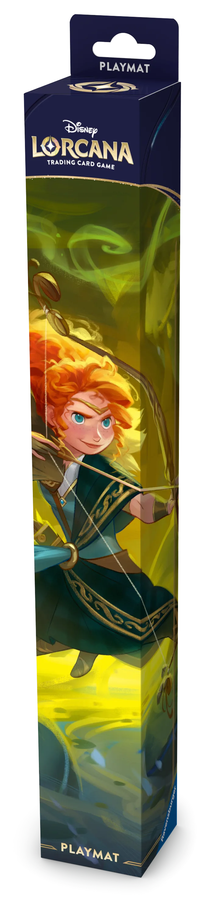 Disney Lorcana - Offizielle Spielmatte: Merida - Begabte Bogenschützin - 61 x 34,3 cm