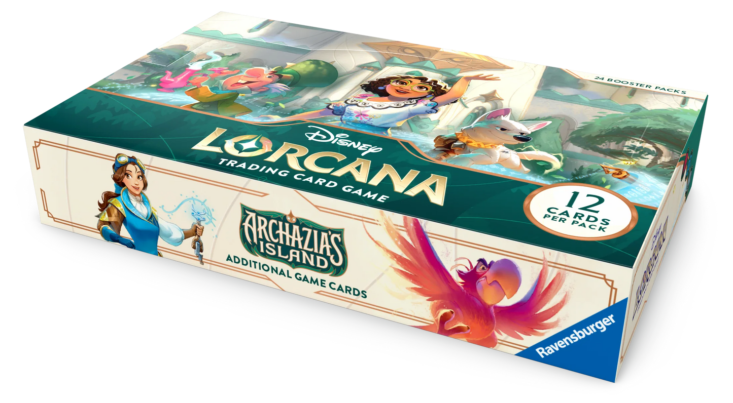Disney Lorcana - Archazias Island Booster Display - 24 Booster - Englisch