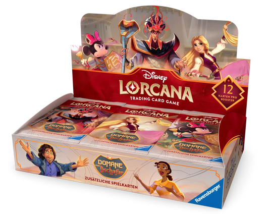 Disney Lorcana Dschafar Booster Display Box 24 Packs Deutsch
