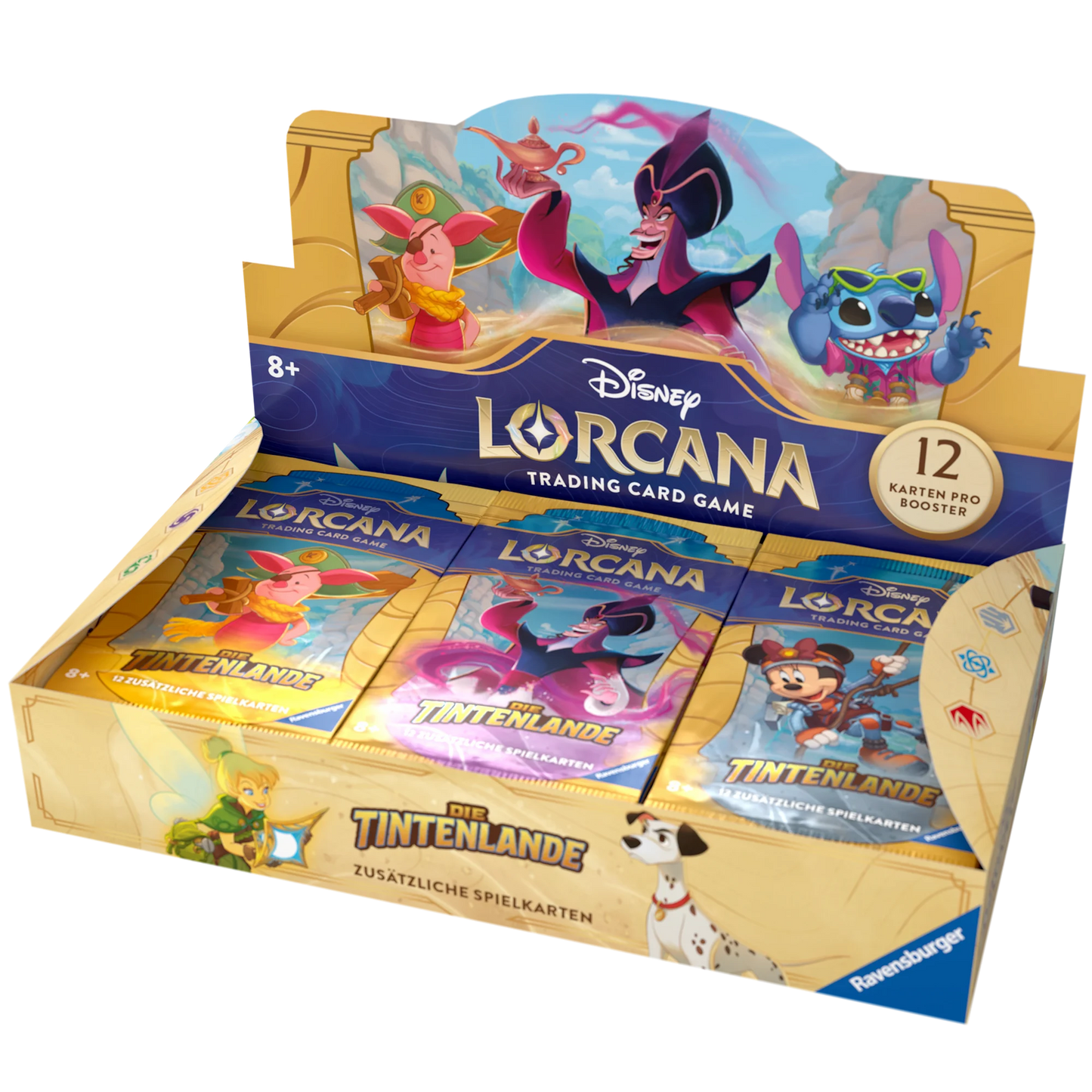 Disney Lorcana - Die Tintenlande Booster Display - 24 Booster - Deutsch