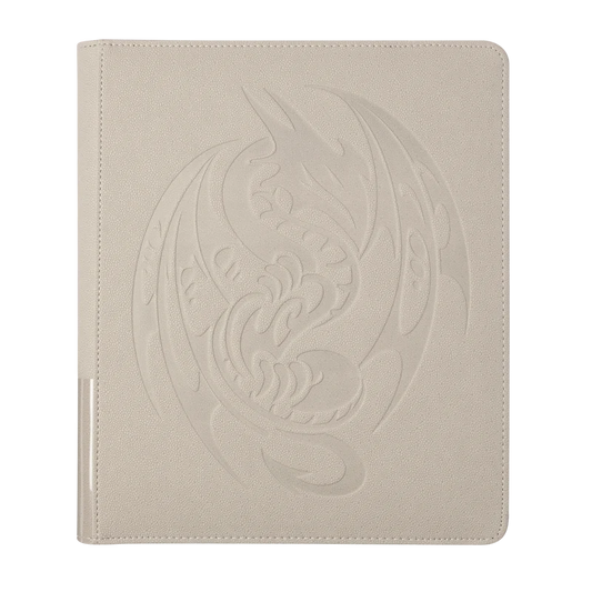 Dragon Shield - Card Codex 360 Sammelkarten-Ordner - Ashen White (Eschenweiß)