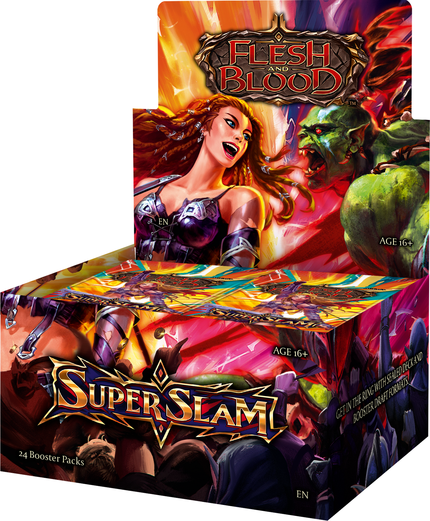 Flesh and Blood TCG - Super Slam Booster Display - 24 Booster - Englisch