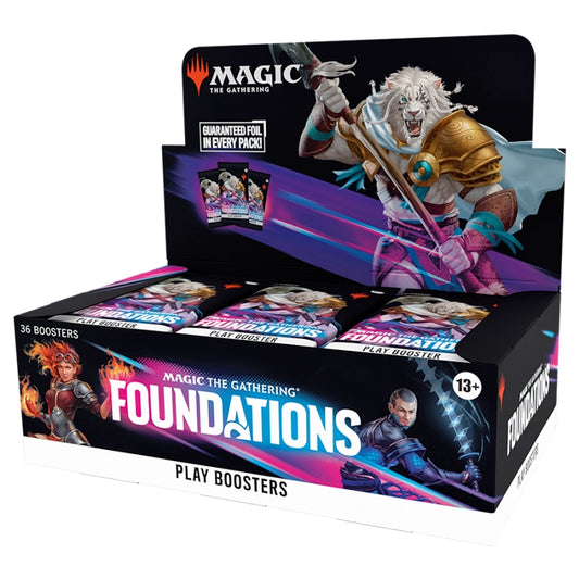 Magic: The Gathering - Foundations Play Booster Display - 36 Booster - Englisch