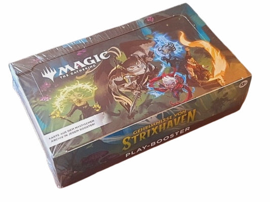 Magic: The Gathering - Geheimnisse von Strixhaven Play Booster Display - 30 Booster - Deutsch