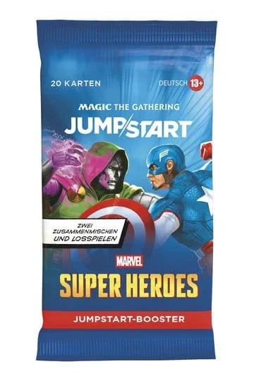 Magic: The Gathering - Marvel Super Heroes Jumpstart Booster Display - 24 Booster - Deutsch