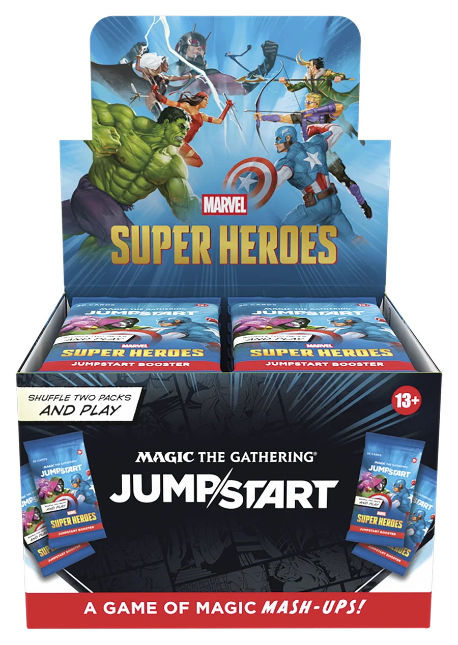 Magic: The Gathering - Marvel Super Heroes Jumpstart Booster Display - 24 Booster - Englisch