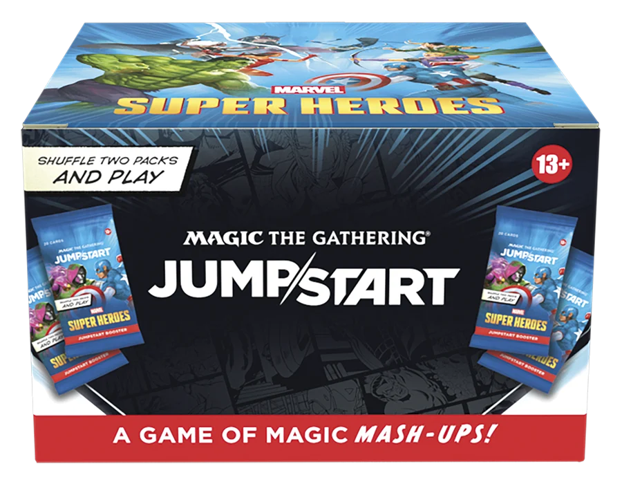 Magic: The Gathering - Marvel Super Heroes Jumpstart Booster Display - 24 Booster - Englisch