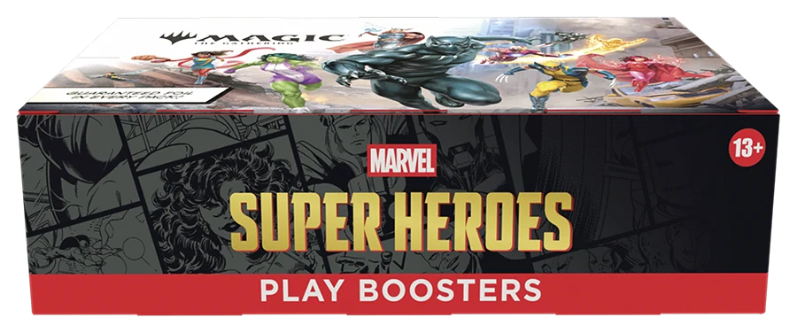 Magic: The Gathering - Marvel Super Heroes Play Booster Display - 30 Booster - Englisch