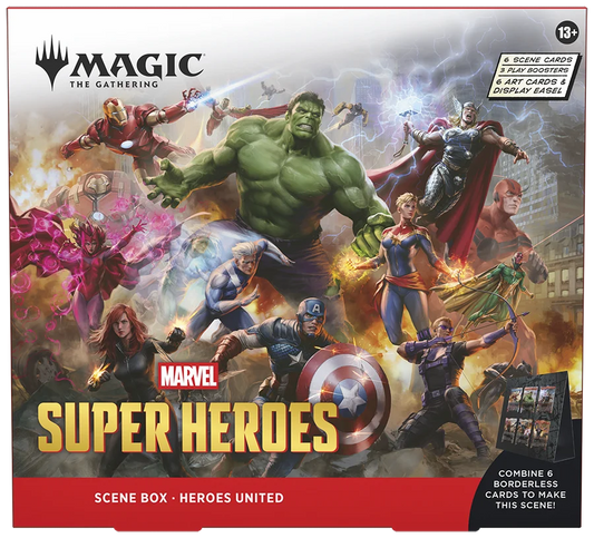 Magic: The Gathering - Marvel Super Heroes - Heroes United Scene Box - Englisch
