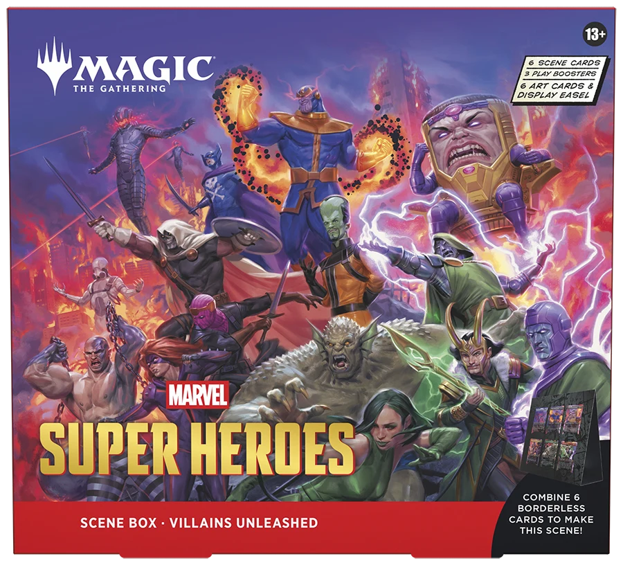 Magic: The Gathering - Marvel Super Heroes - Villains Unleashed Scene Box - Englisch