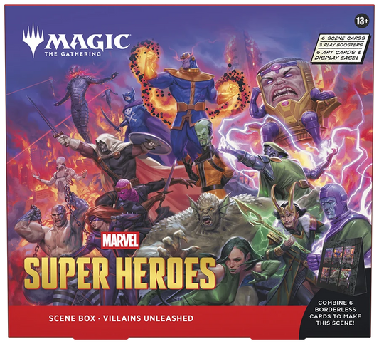 Magic: The Gathering - Marvel Super Heroes - Villains Unleashed Scene Box - Englisch