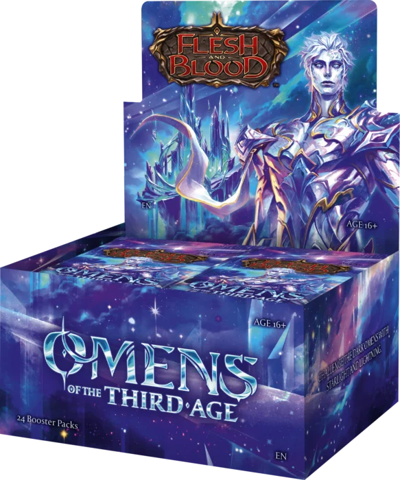 Flesh and Blood - Omens of the Third Age Booster Display - 24 Booster - Englisch