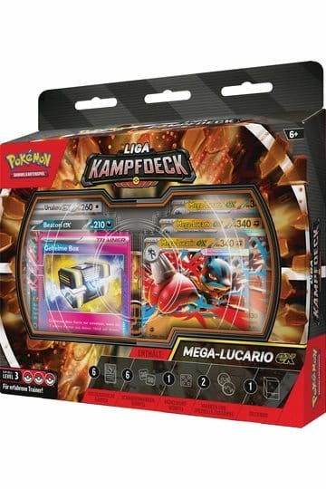 Pokémon - Liga-Kampfdeck Mega-Lucario-ex - Deutsch