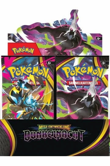 Pokémon - Mega-Entwicklung Dunkelnacht Booster Display - 36 Booster - Deutsch