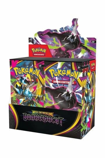 Pokémon - Mega-Entwicklung Dunkelnacht Booster Display - 36 Booster - Deutsch