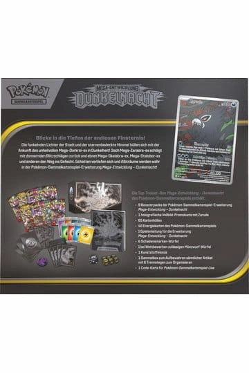 Pokémon - Mega-Entwicklung Dunkelnacht Top-Trainer-Box - Deutsch