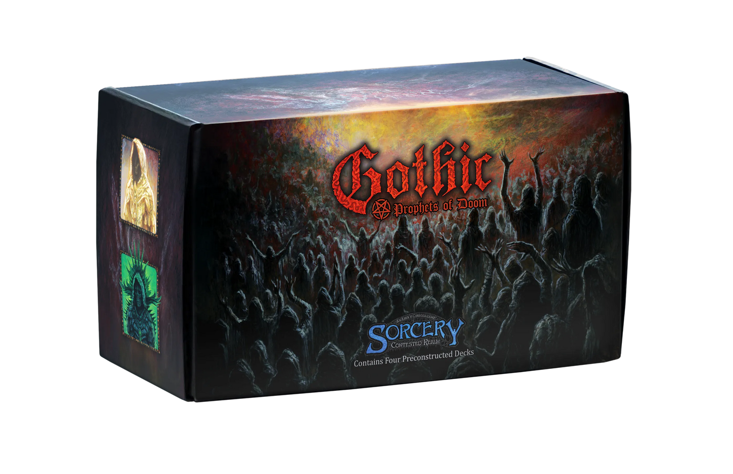 Sorcery: Contested Realm - Gothic Preconstructed Decks Display - 4 Decks - Englisch