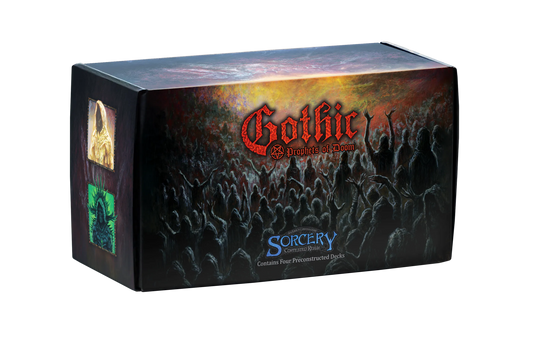 Sorcery: Contested Realm - Gothic Preconstructed Decks Display - 4 Decks - Englisch