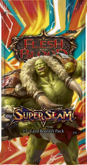 Flesh and Blood - Super Slam Booster Display - 24 Booster - Englisch